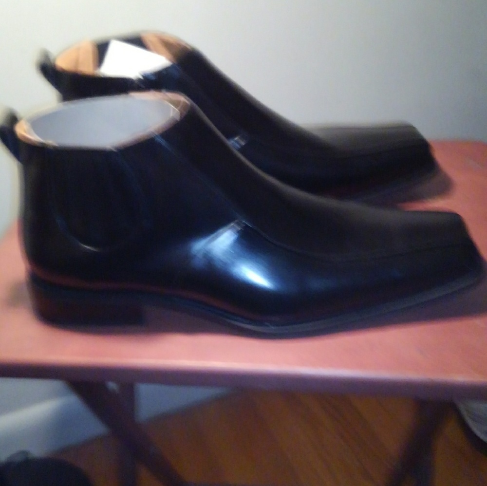 Mens Size 16 Black Dress/Casual Boots